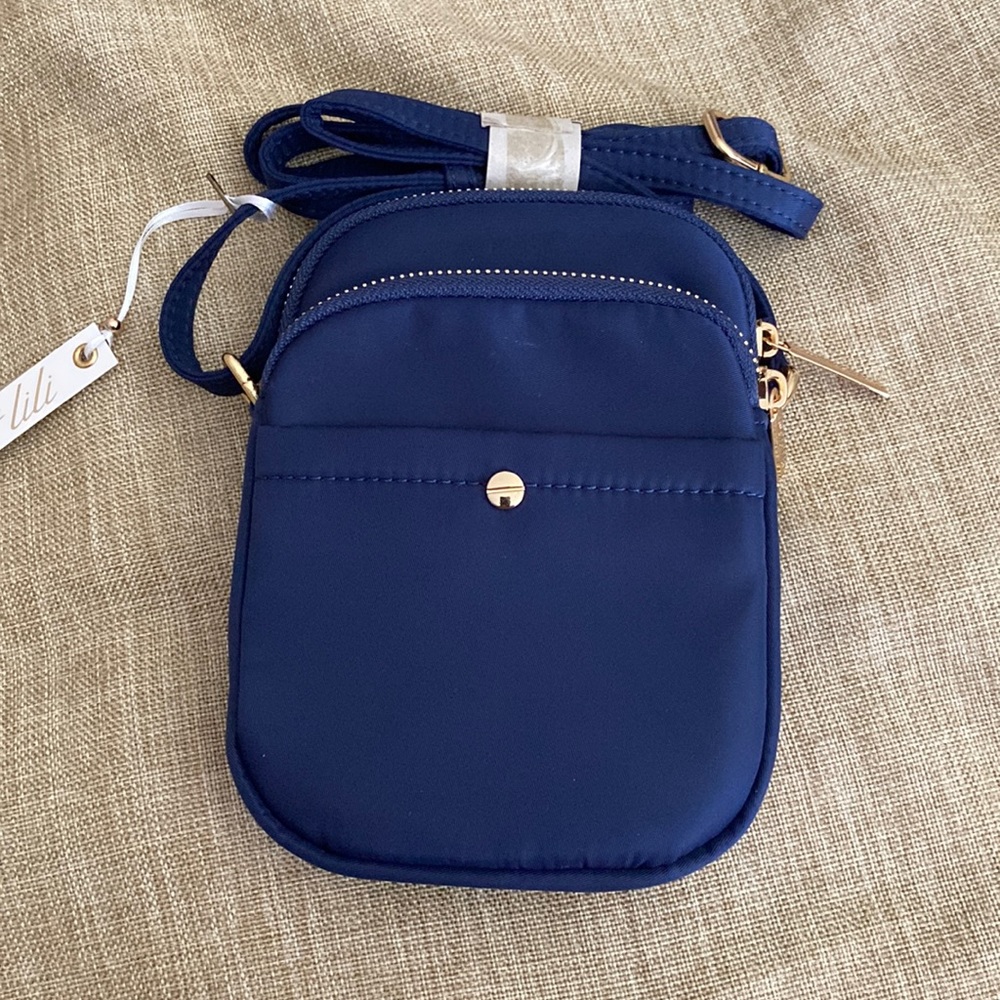 Mali + Lili Casey Nylon double compartment Crossbody